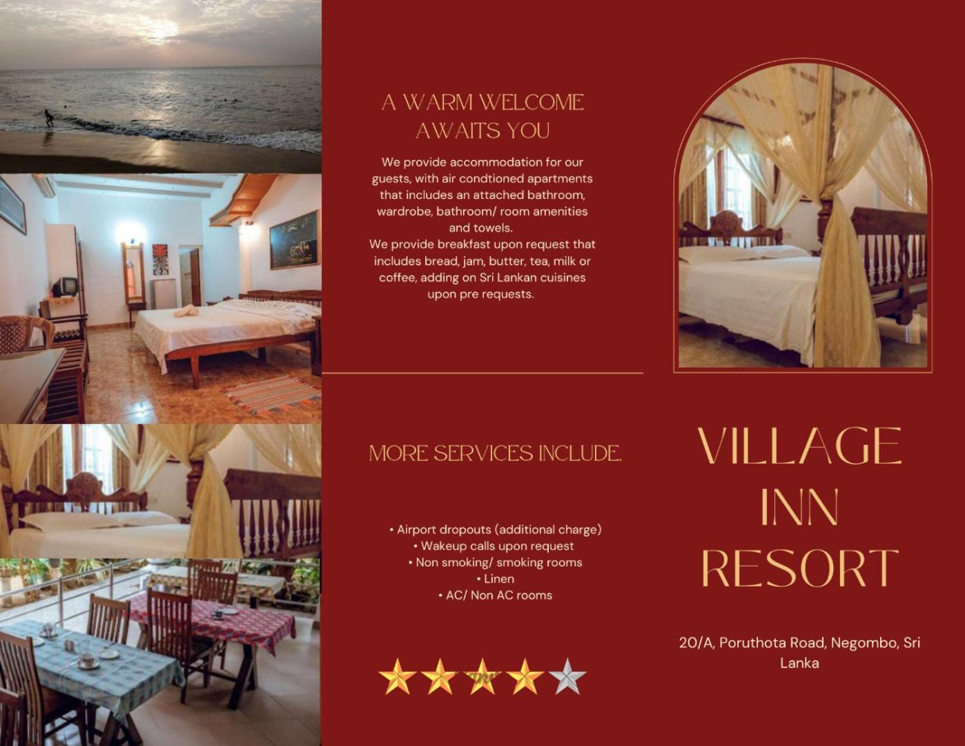 Village Inn Resort Negombo Dış mekan fotoğraf